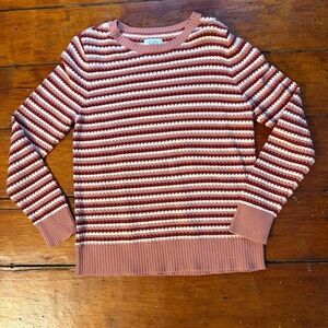 Croft & Barrow Women’s Striped Knit Sweater